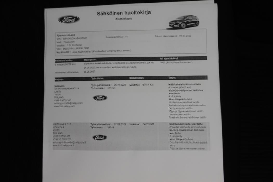 FORD Fiesta 2022
