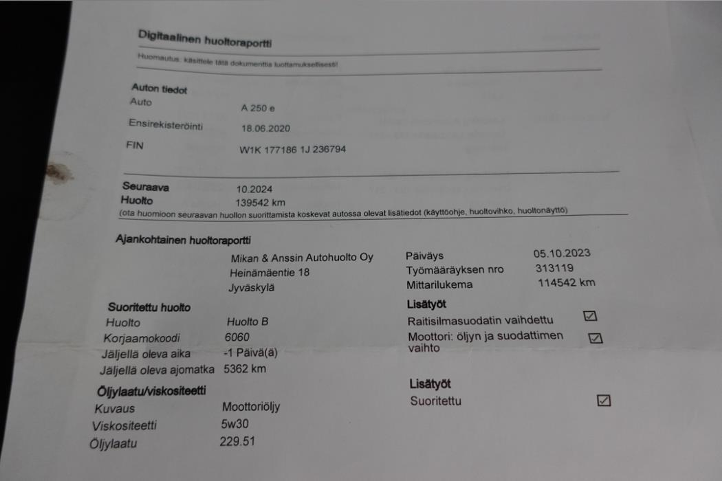 MERCEDES-BENZ A 2020