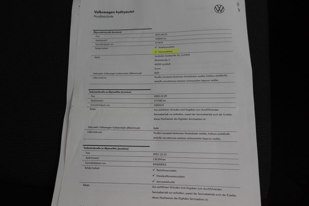 VOLKSWAGEN Transporter 2018