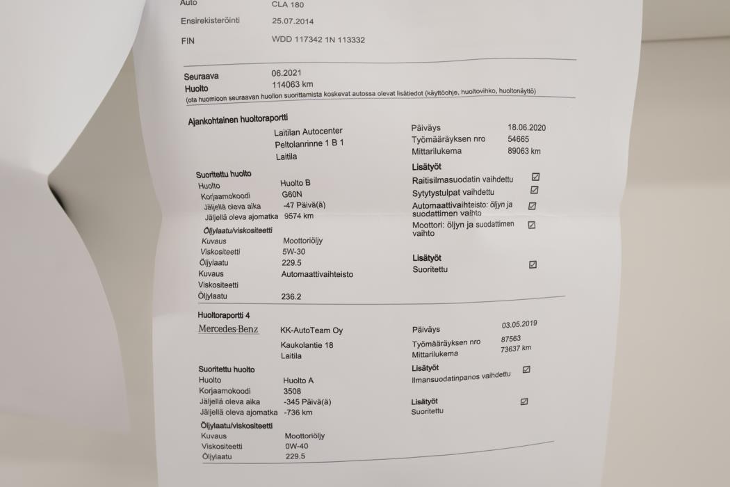 MERCEDES-BENZ CLA 2014