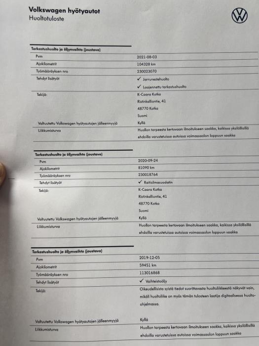 VOLKSWAGEN Transporter 2018