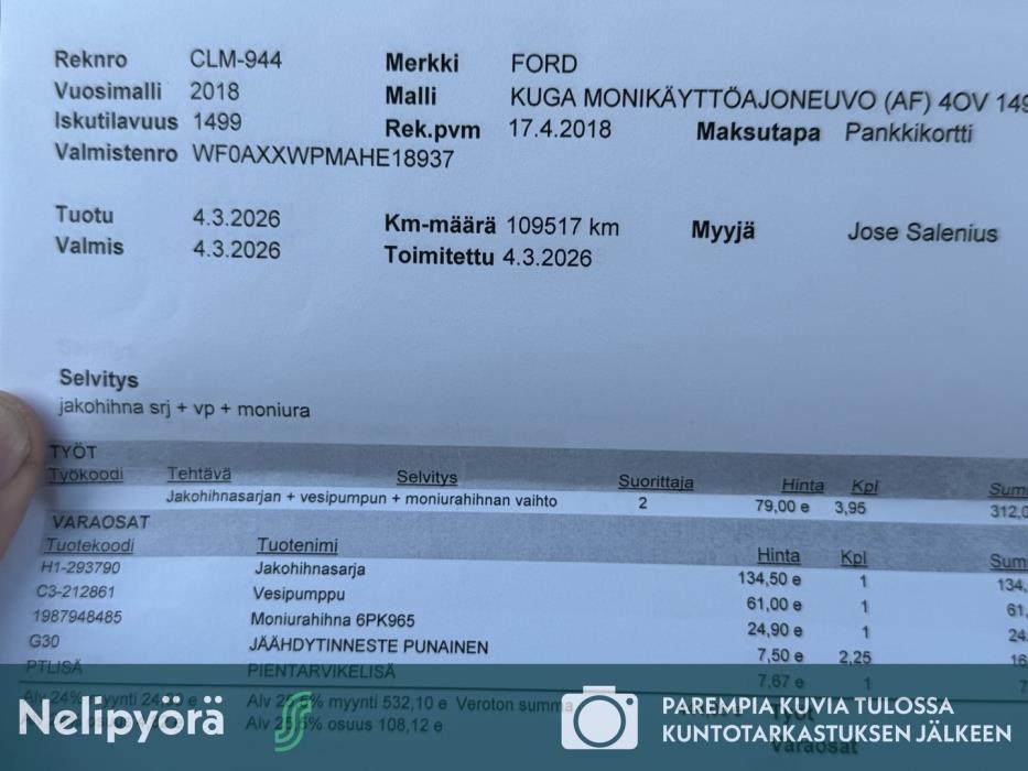 FORD Kuga 2018