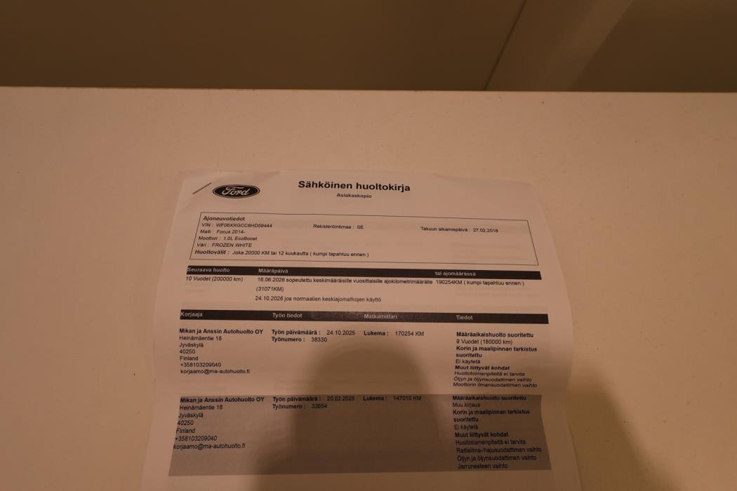 FORD Focus 2018