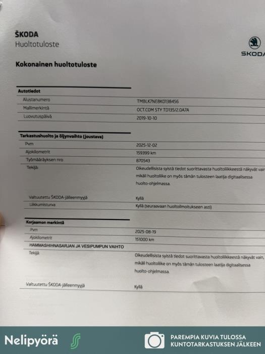 SKODA Octavia 2019