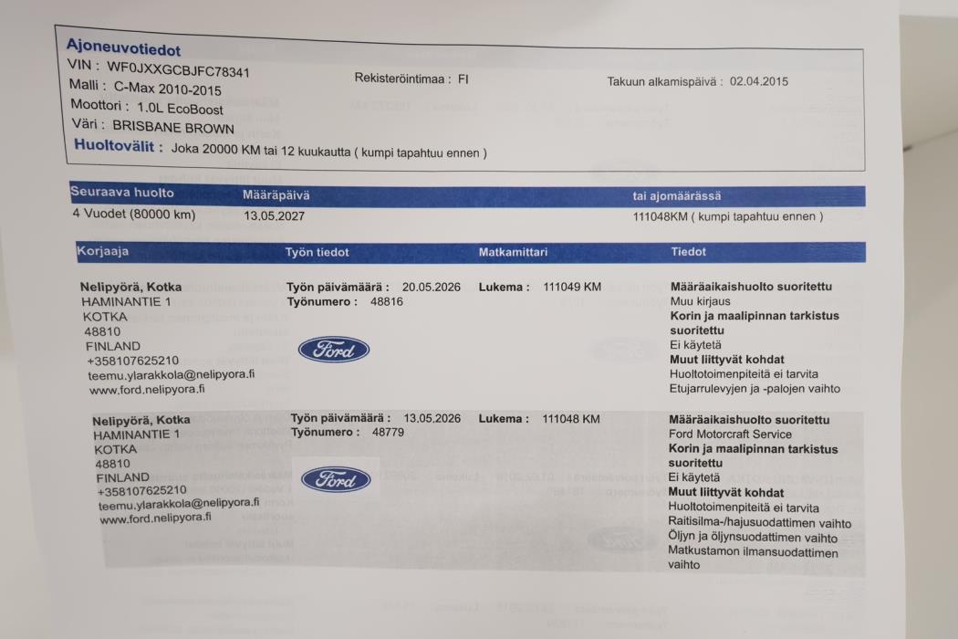 FORD C-Max 2015