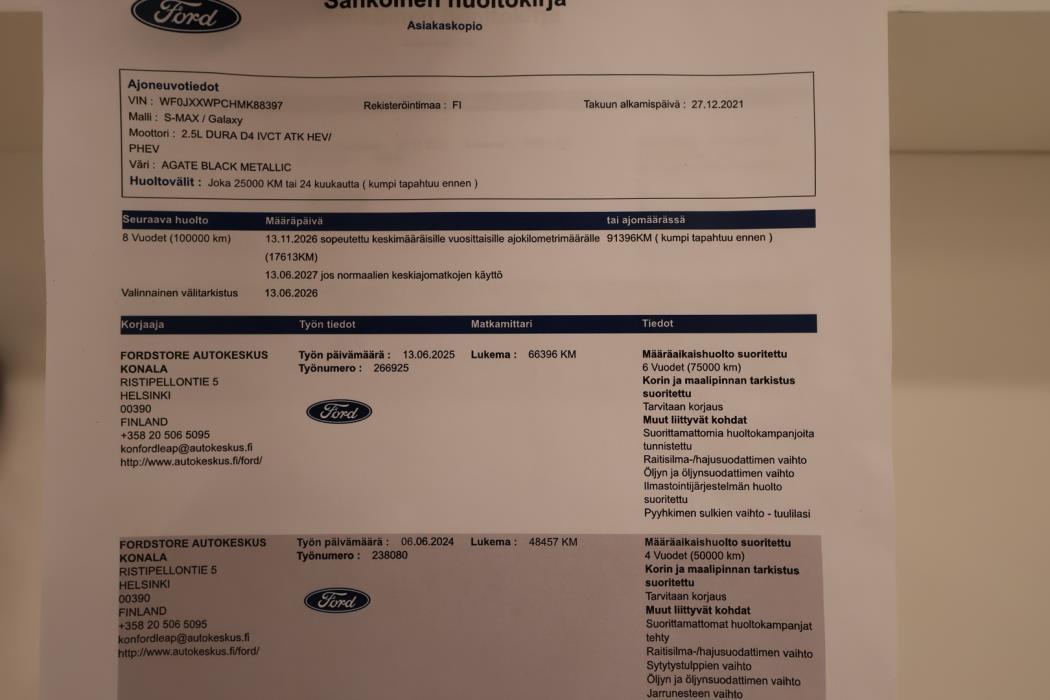 FORD S-Max 2021