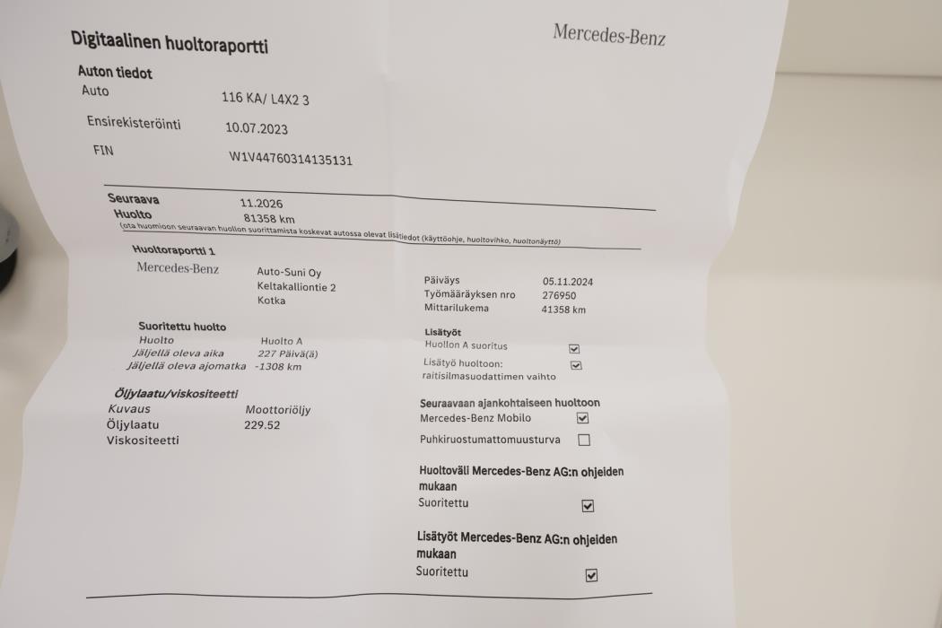 MERCEDES-BENZ Vito 2023