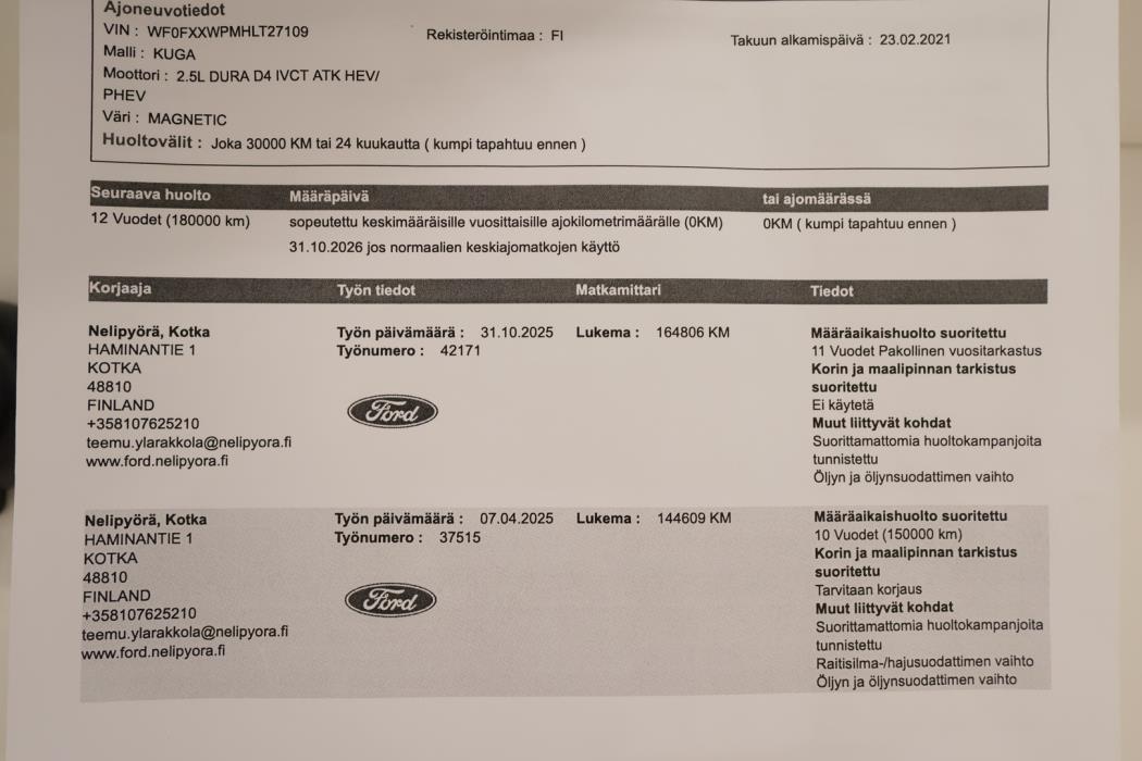 FORD Kuga 2021