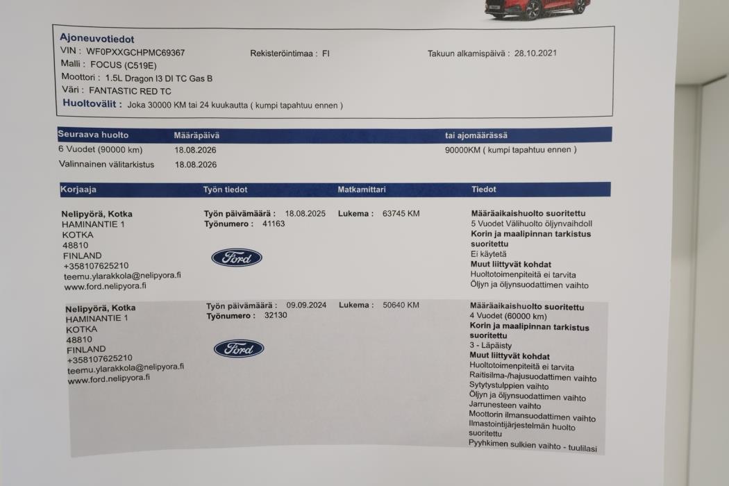 FORD Focus 2021