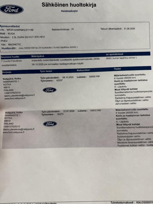 FORD Kuga 2020