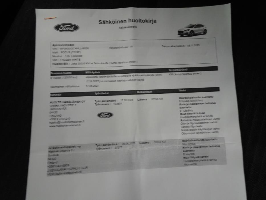 FORD Focus 2020