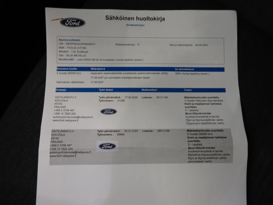 FORD Focus 2023