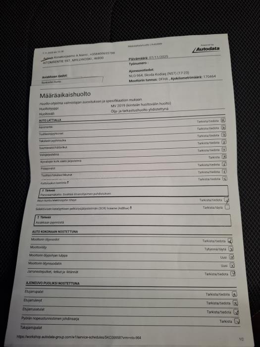 SKODA Kodiaq 2019