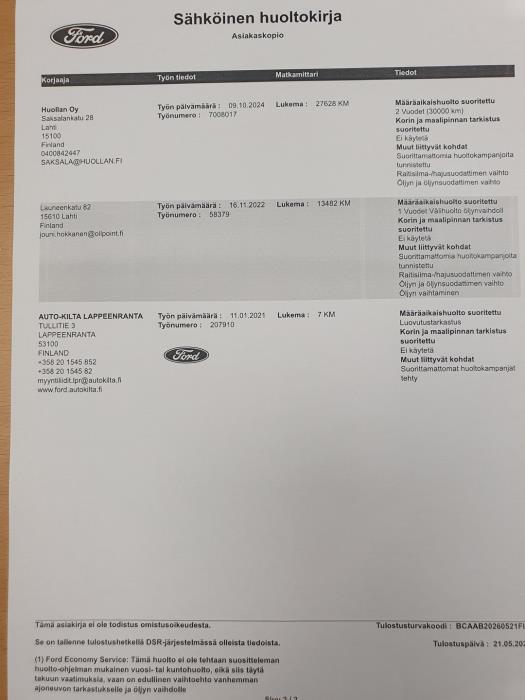 FORD Focus 2021