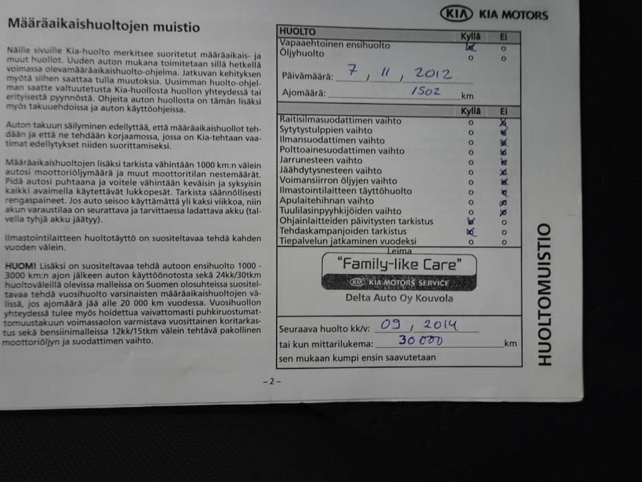 KIA Rio 2012