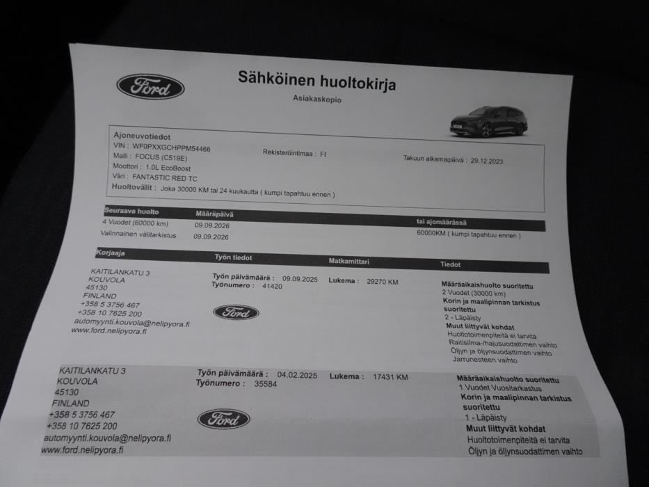 FORD Focus 2023
