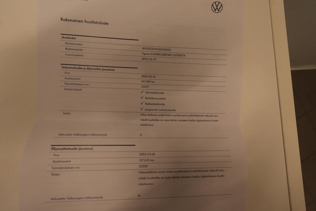 VOLKSWAGEN Tiguan Allspace 2018