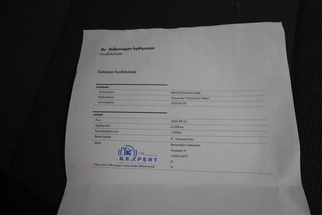 VOLKSWAGEN Transporter 2019
