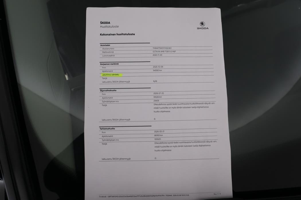 SKODA Octavia 2020