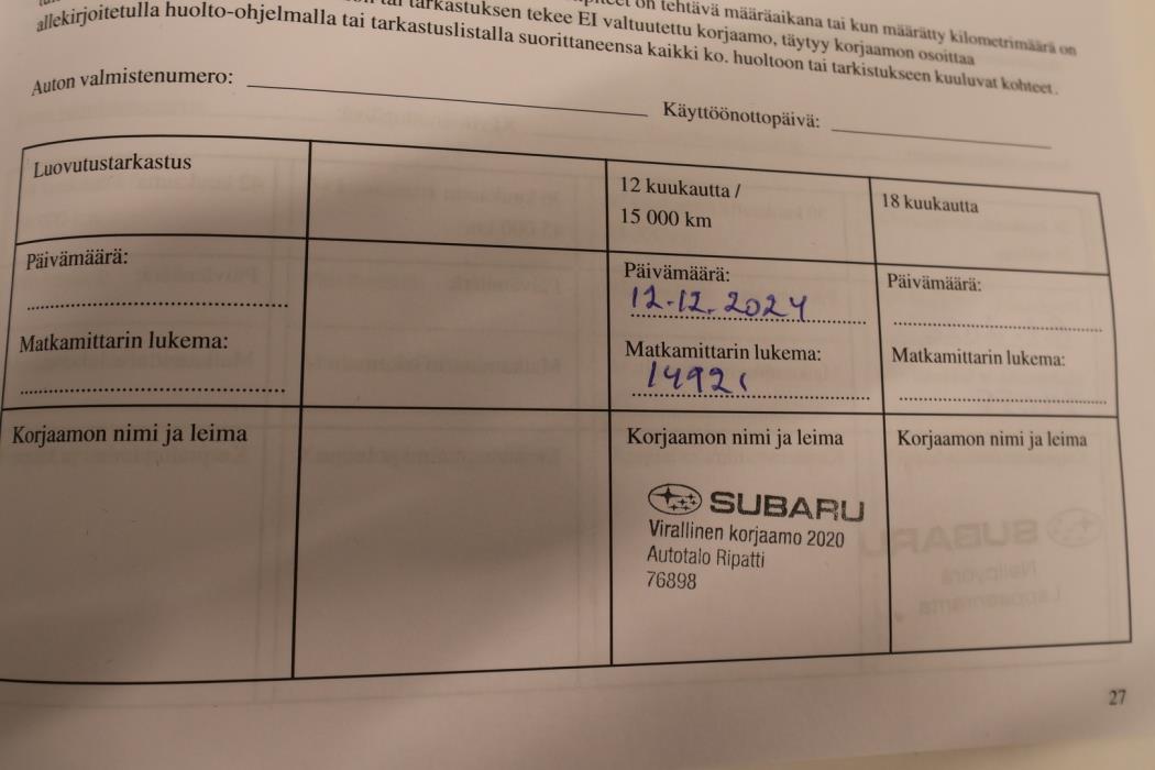SUBARU Outback 2023
