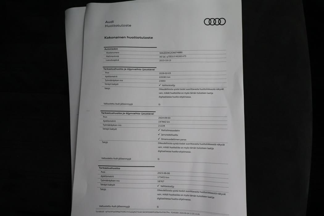 AUDI A6 2015