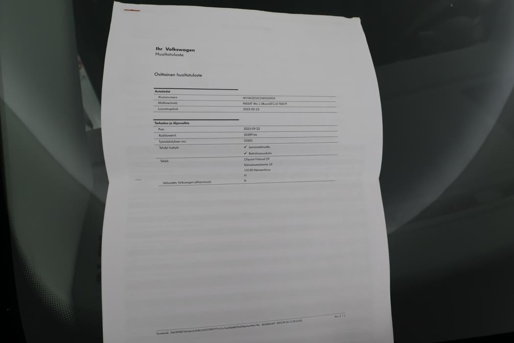 VOLKSWAGEN Passat 2022