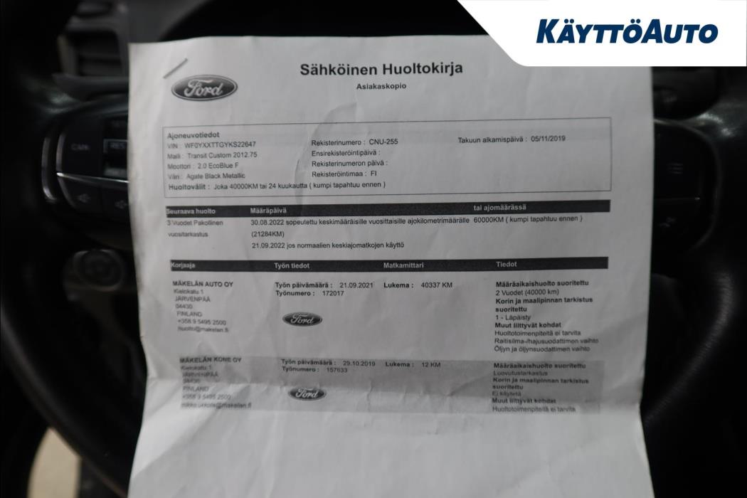 Ford Transit Custom 2019