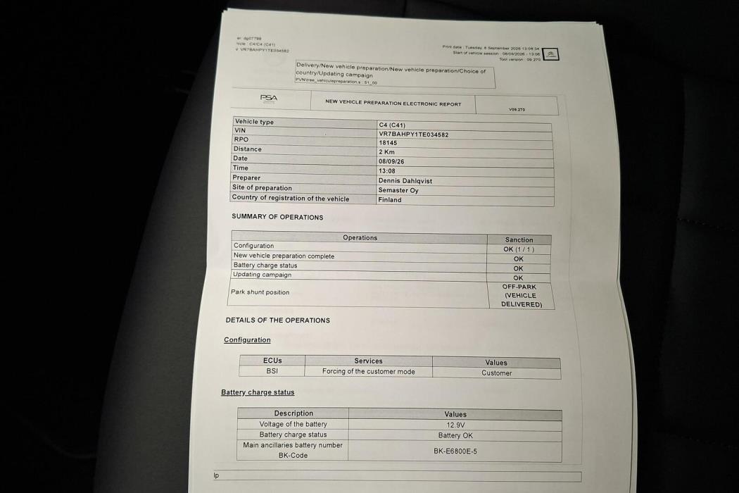 CITROEN C4 2026