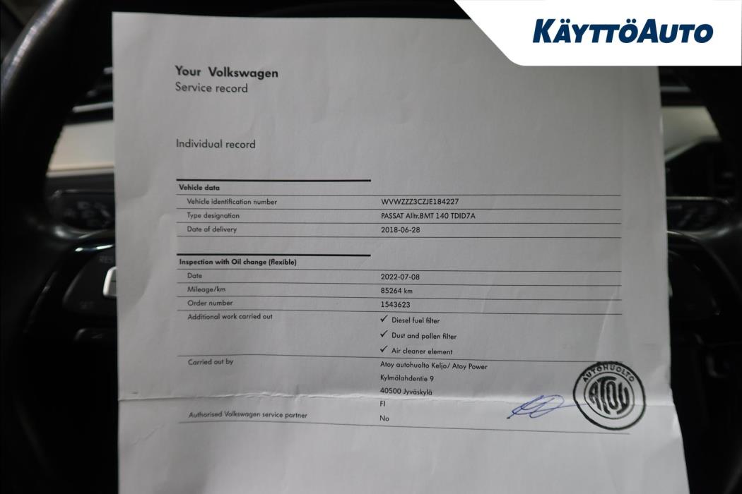 Volkswagen Passat 2018