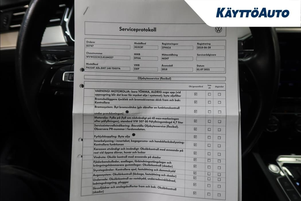 Volkswagen Passat 2018