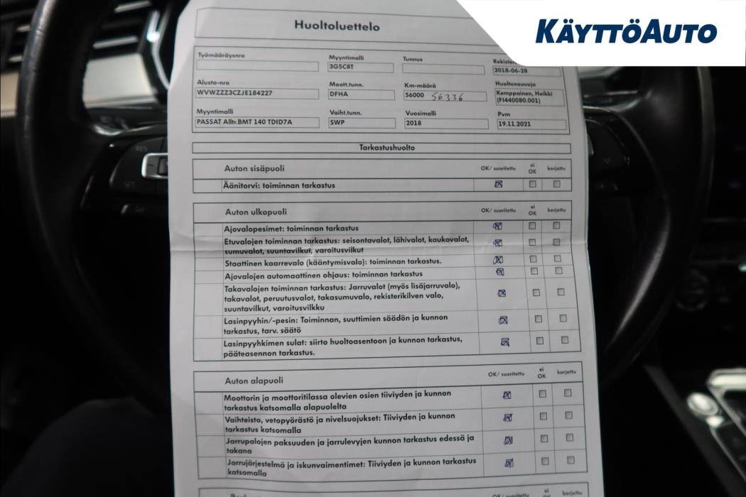 Volkswagen Passat 2018