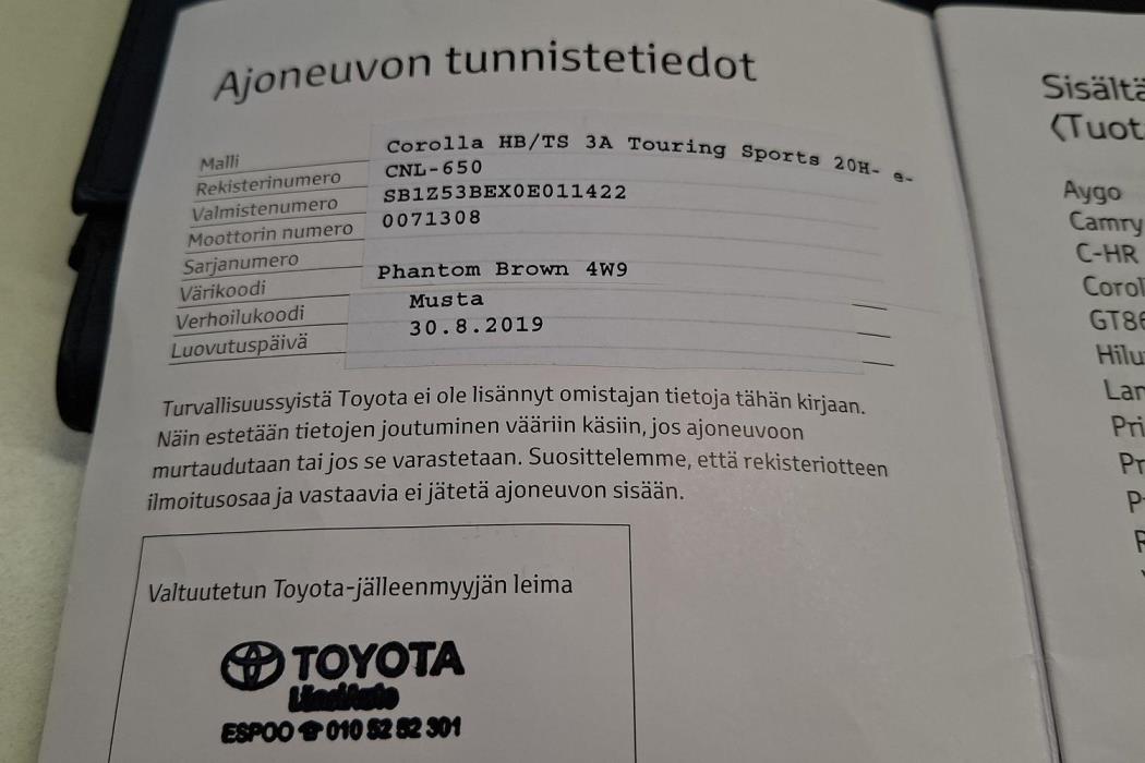 TOYOTA Corolla 2019