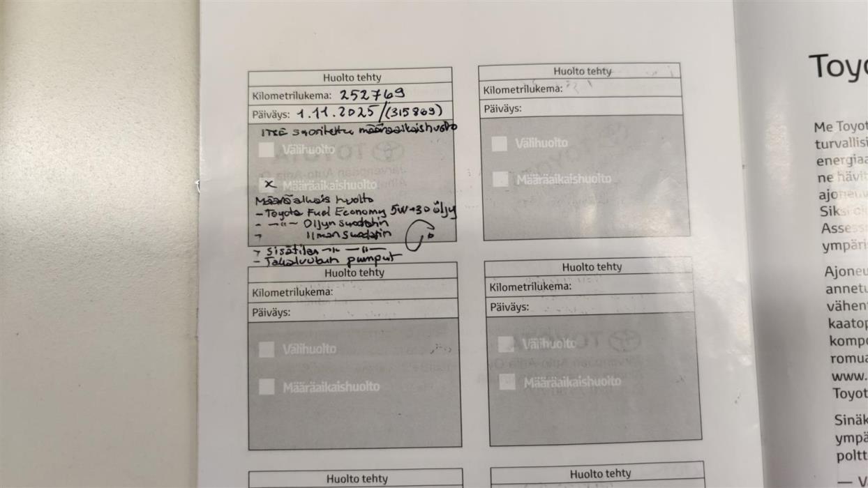 TOYOTA URBAN CRUISER 2011