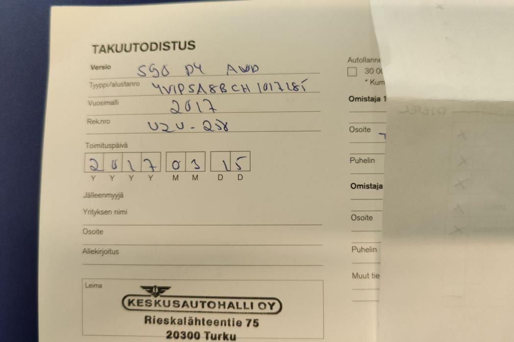 VOLVO S90 2017