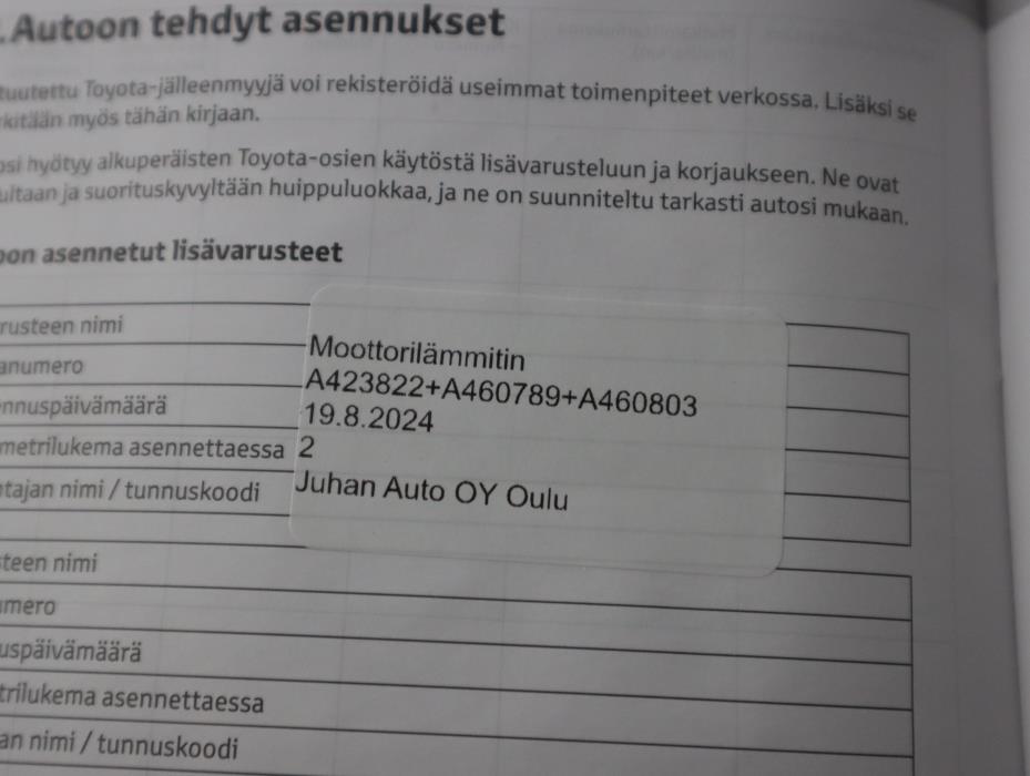 TOYOTA Yaris Cross 2024