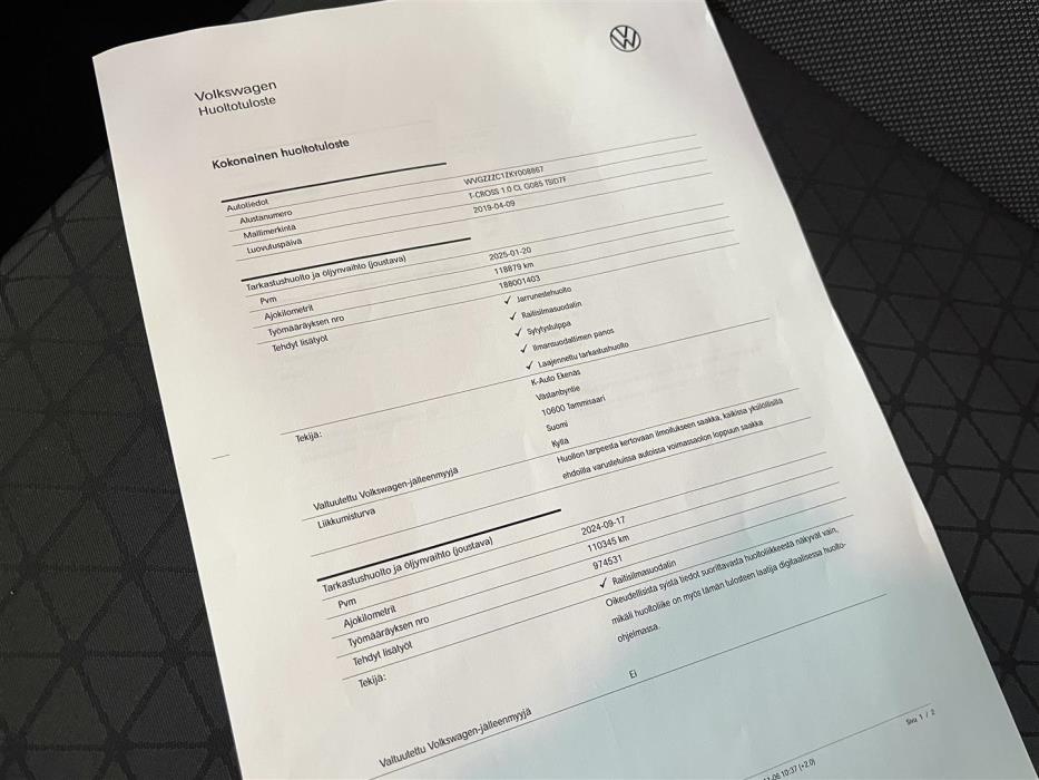 Volkswagen T-Cross 2019