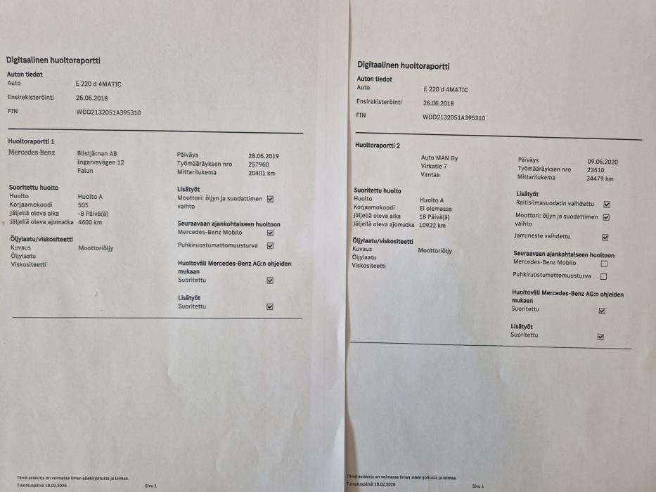 Mercedes-Benz E 2018