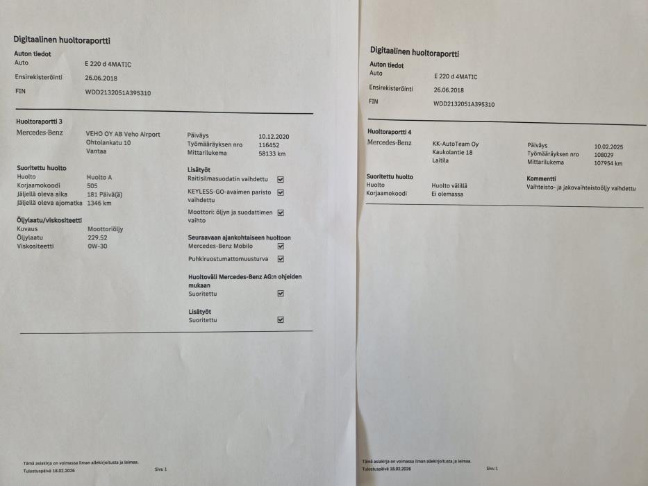 Mercedes-Benz E 2018