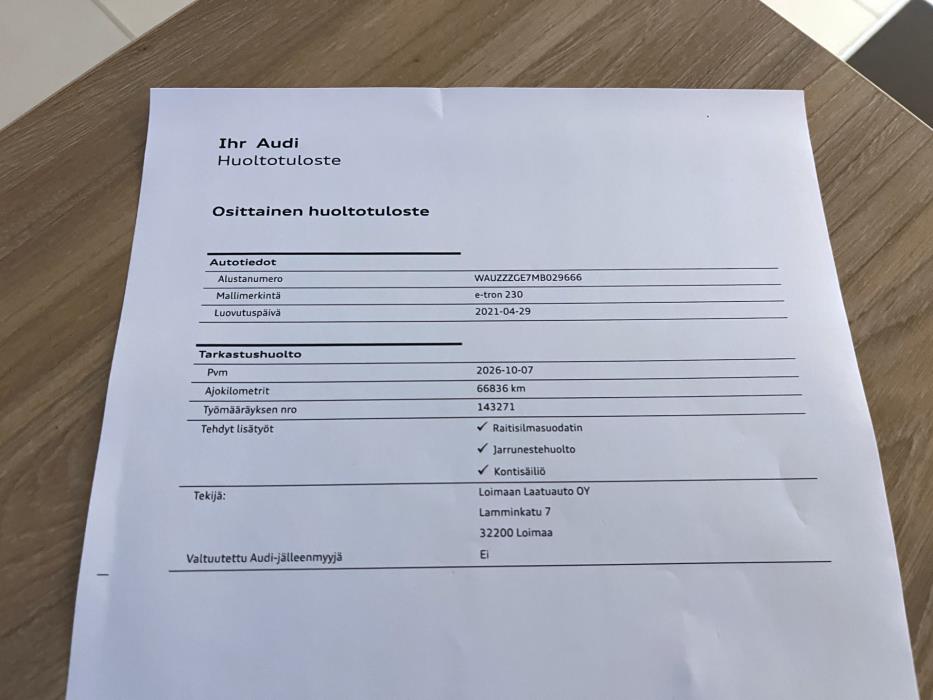 Audi e-tron 2021