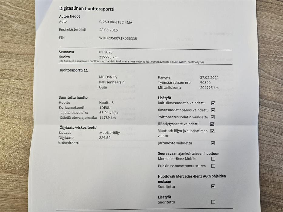 Mercedes-Benz C 2015