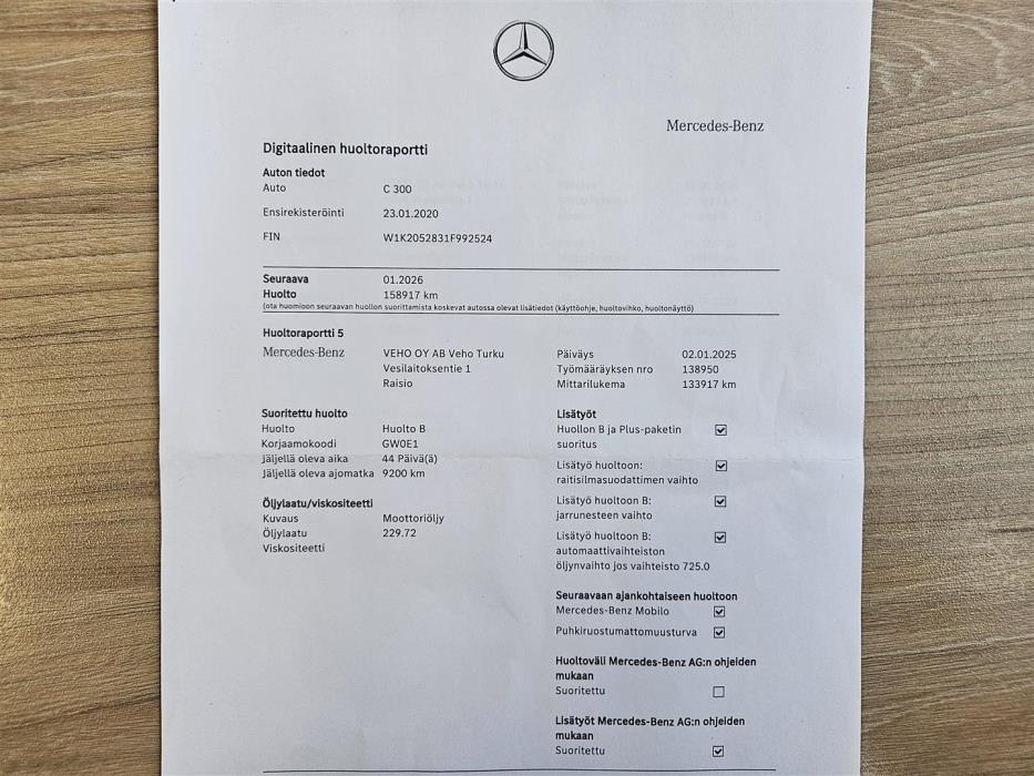 Mercedes-Benz C 2020