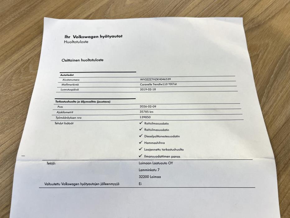 Volkswagen Caravelle 2019