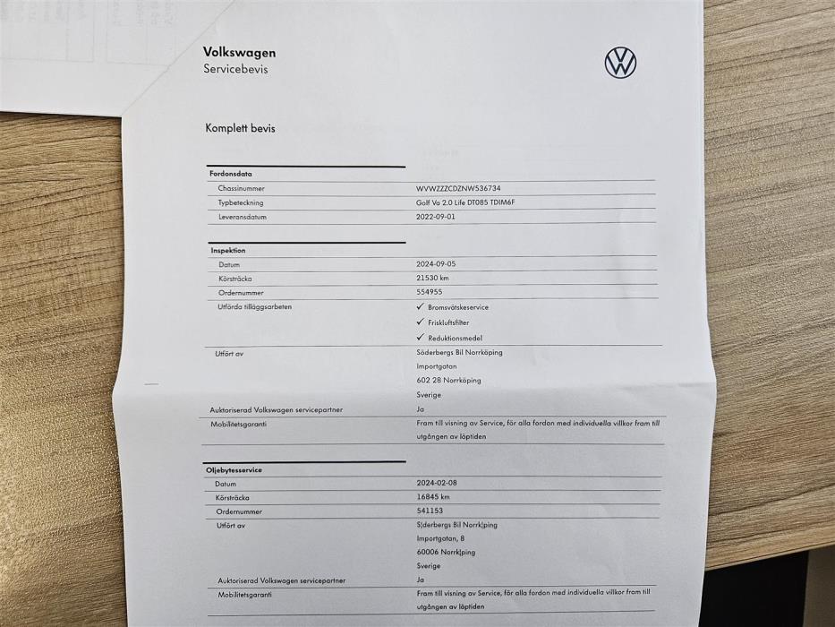 Volkswagen Golf 2022