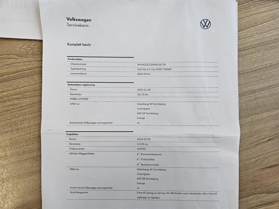 Volkswagen Golf 2022