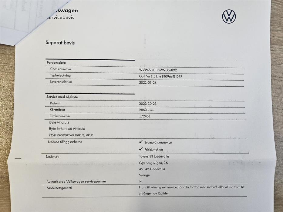 Volkswagen Golf 2021