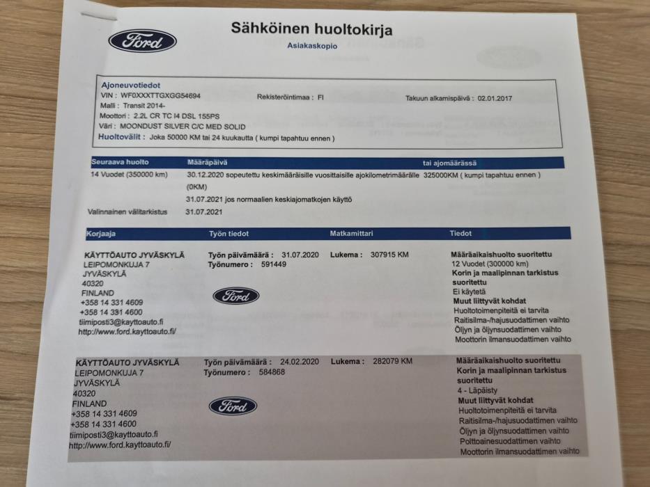 Ford Transit 2017