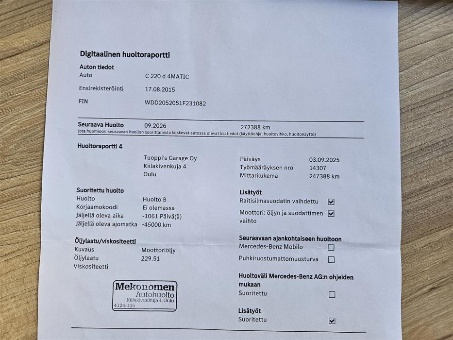 Mercedes-Benz C 2015