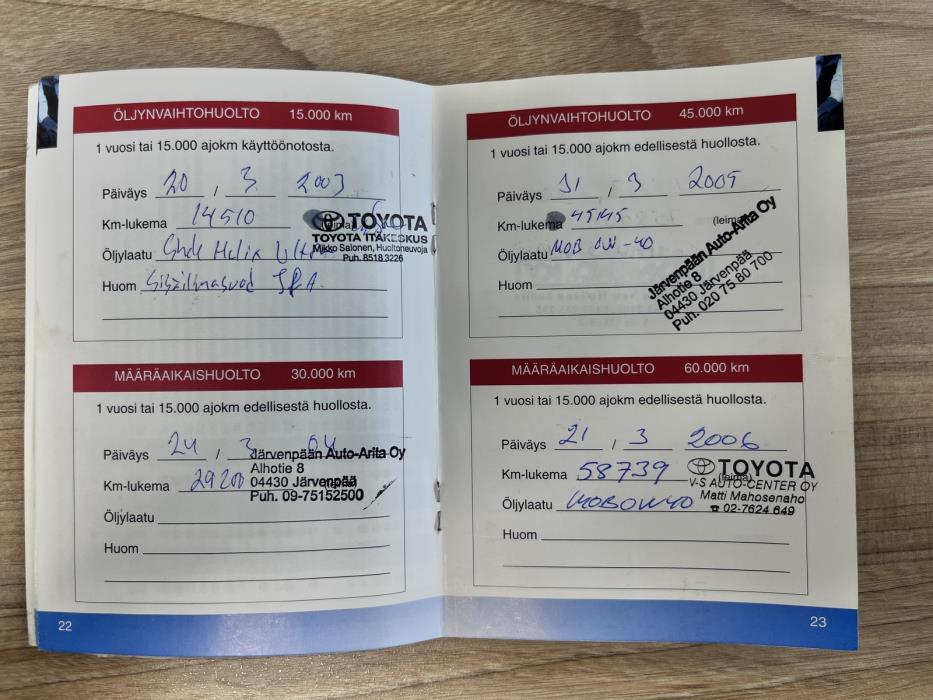 Toyota Yaris Verso 2002