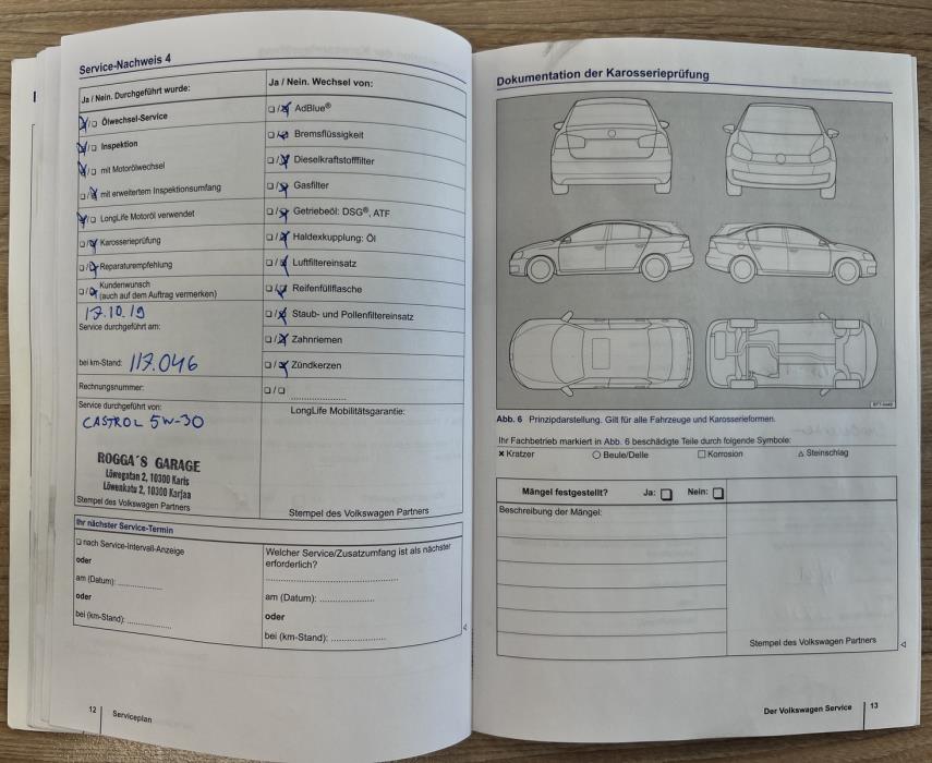 Volkswagen Passat 2013