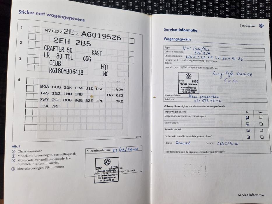 Volkswagen Crafter 2010